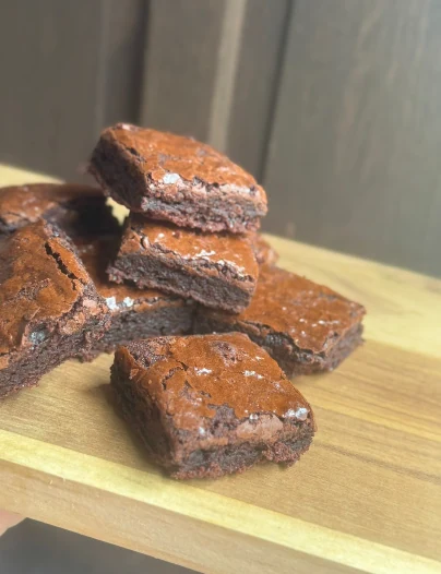 Brownies artesanais recheados